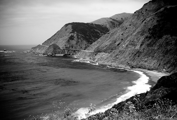 Famous Hwy 1 View South of Big Sur